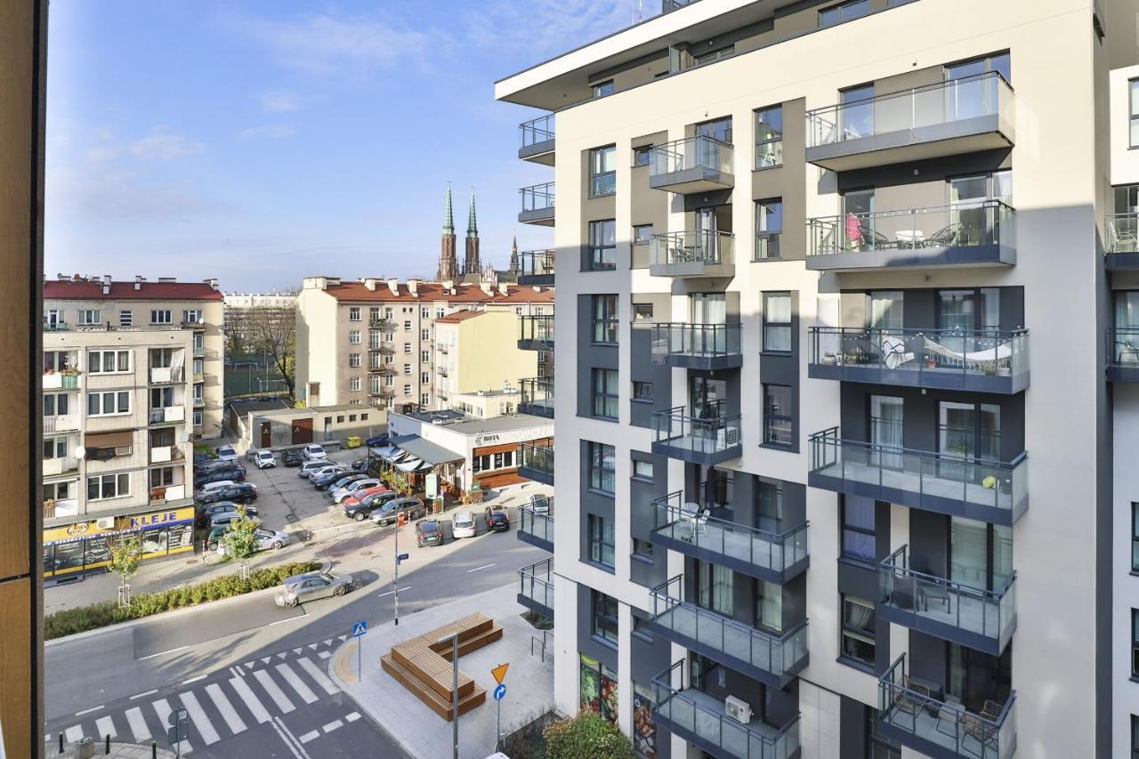 Warsaw Praga Okrzei Apartment By The River By Noclegi Renters Exterior photo